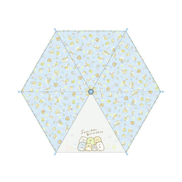 キャラクターキッズ傘40cm(セミオートろくろタイプ) すみっコぐらし ドッグ60042  ジェイズプランニング 子供用雨傘 キッズアンブレラ ジェイズプランニング【ラッピング不可商品】【送料無料 沖縄・一部地域を除く】